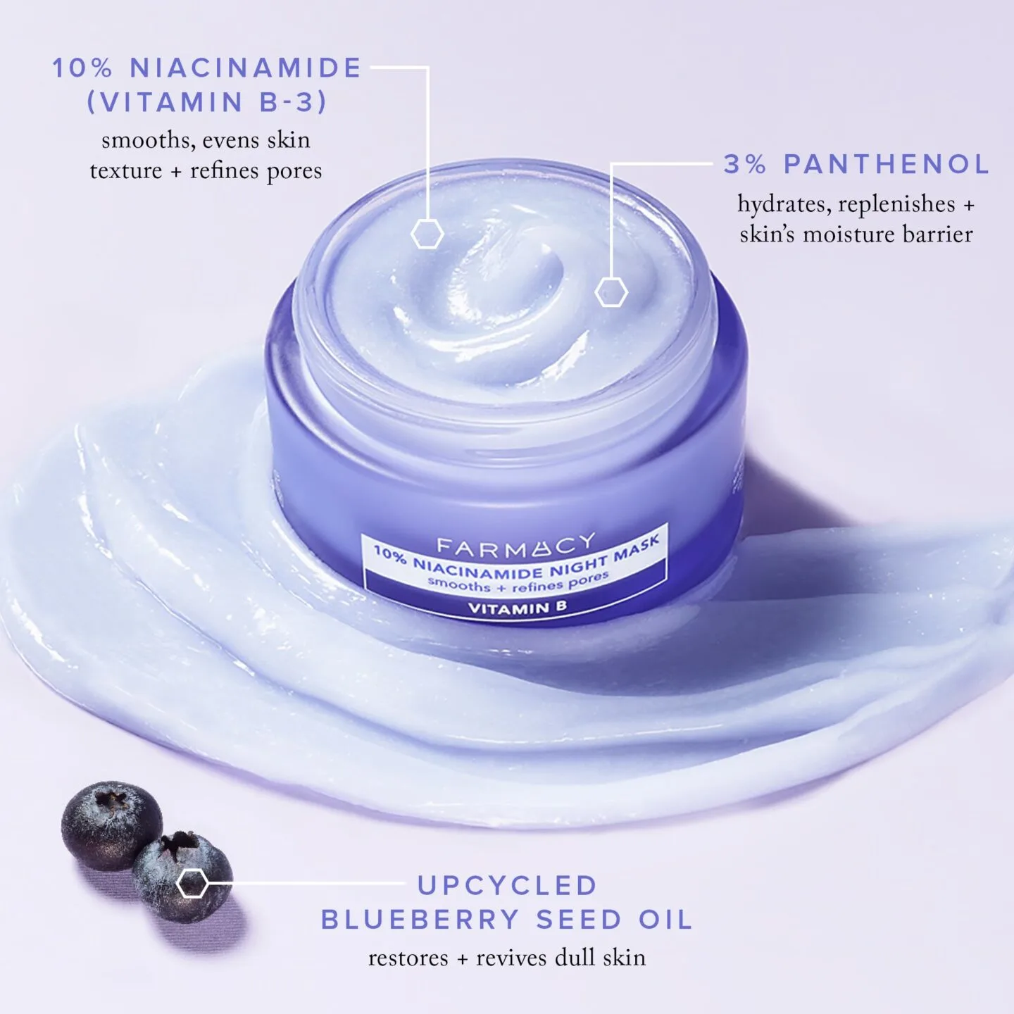 Farmacy 10% Niacinamide Night Mask