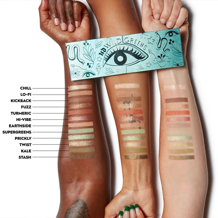 Urban Decay Wild Greens Eyeshadow Palette