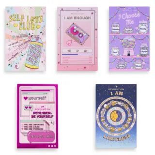 I Heart Revolution Affirmation Book Eyeshadow Palette Collection