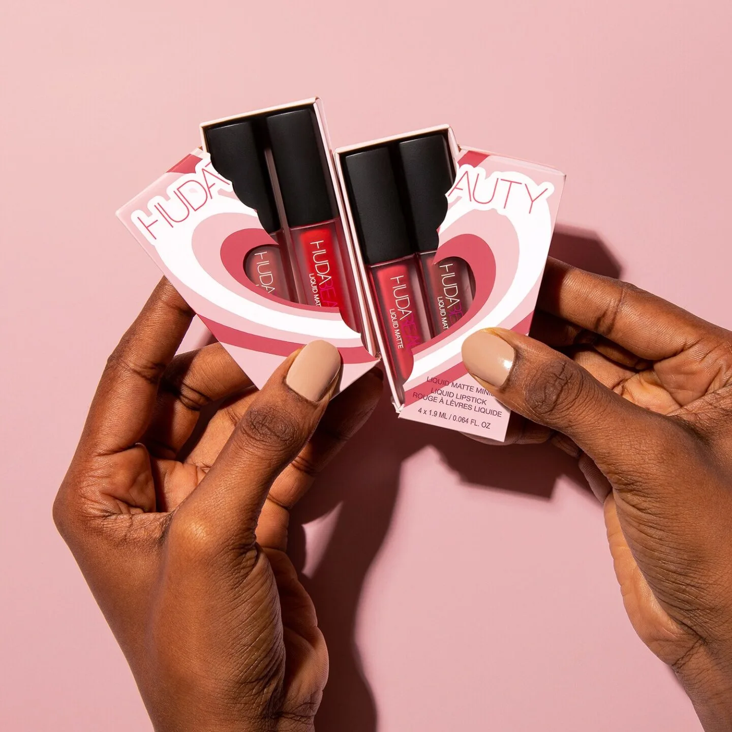 Huda Beauty Tear & Share Valentine's Day Lipstick Set