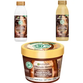 Garnier Ultimate Blends Curl Restoring Cocoa Butter Hair Food Collection