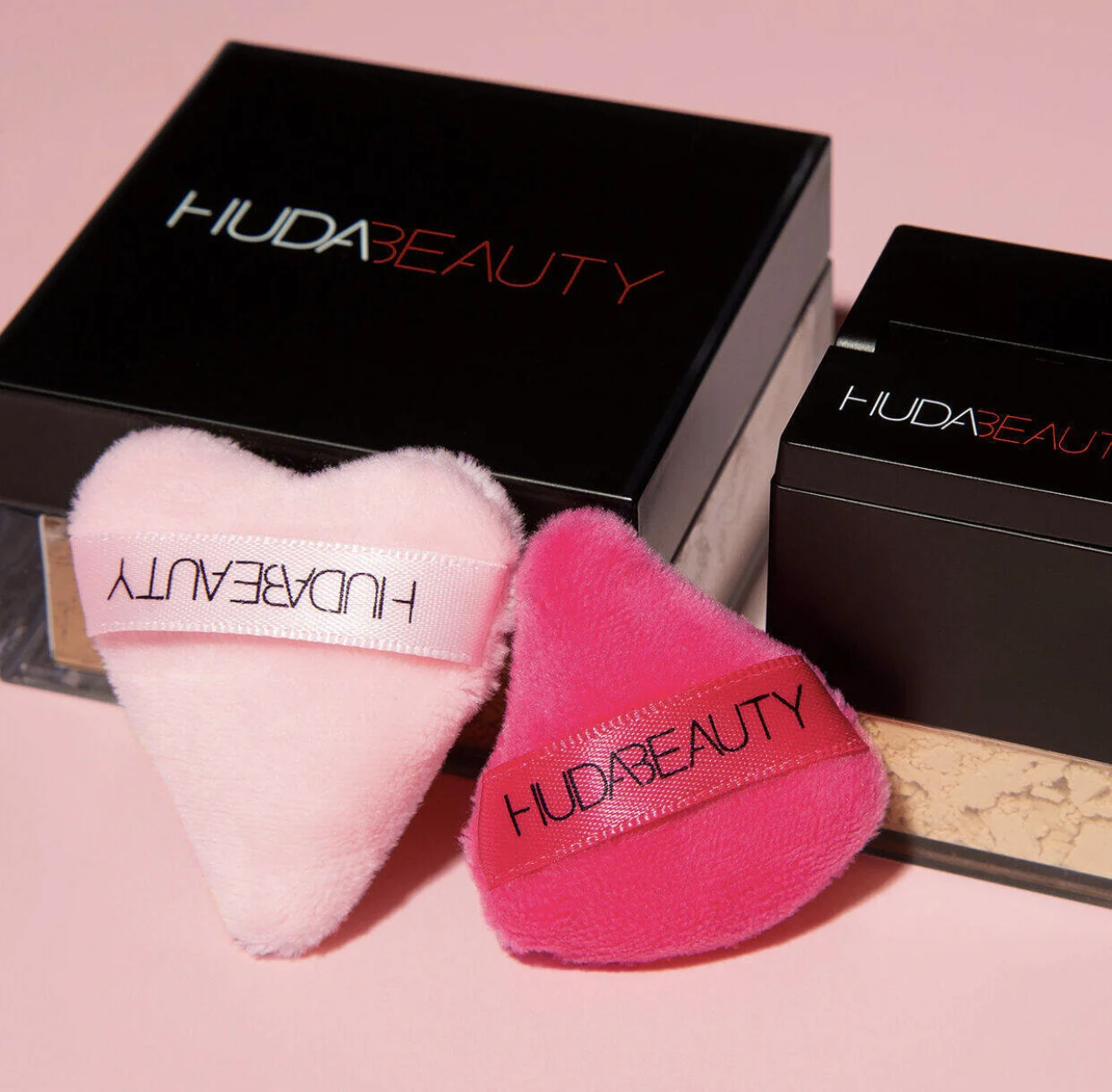 Huda Beauty Mini Powder Puff Set