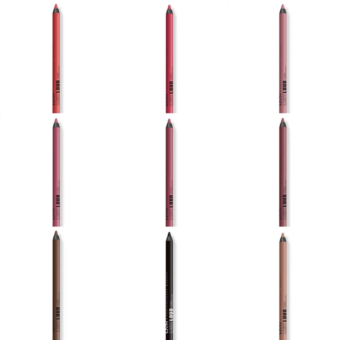 NYX Line Loud Longwear Lip Liners