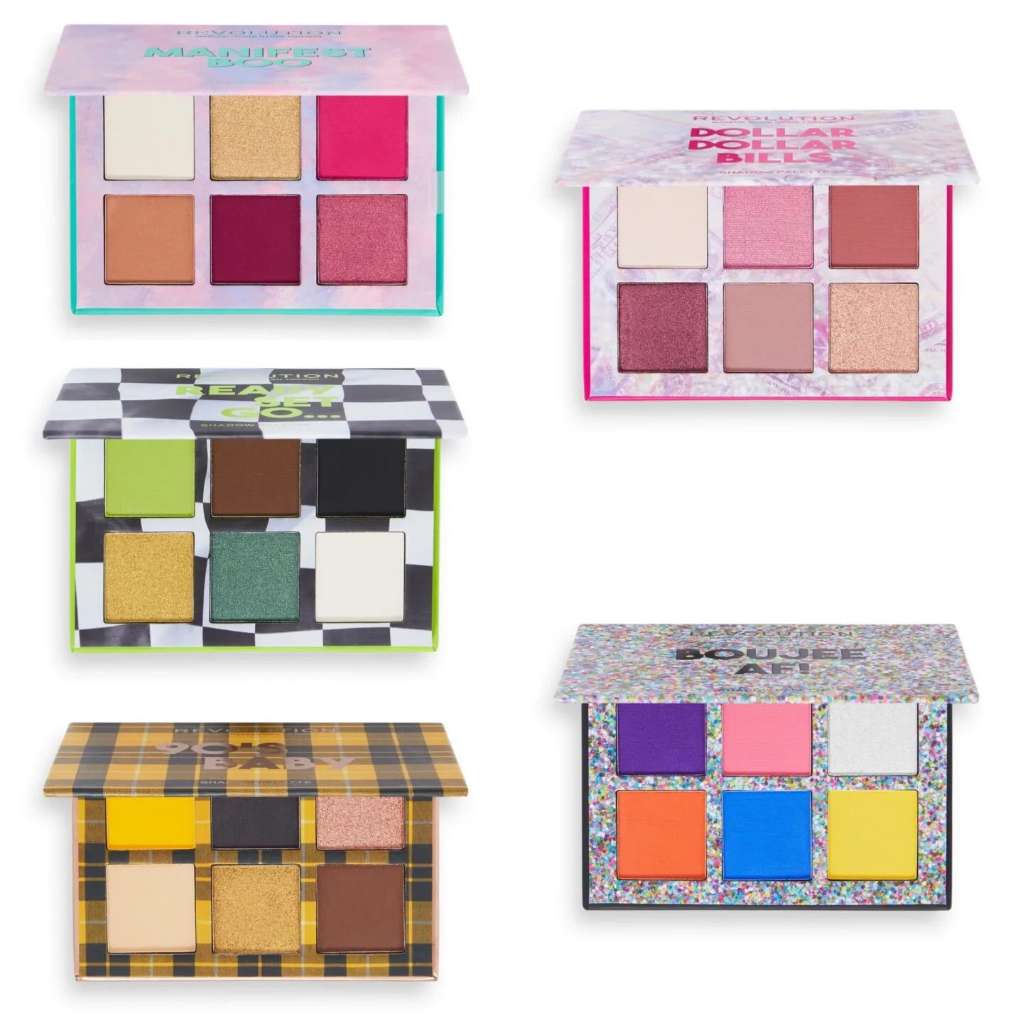 Revolution Power Eyeshadow Palette Collection
