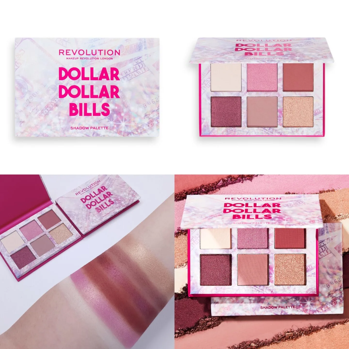 Revolution Power Eyeshadow Palette Collection