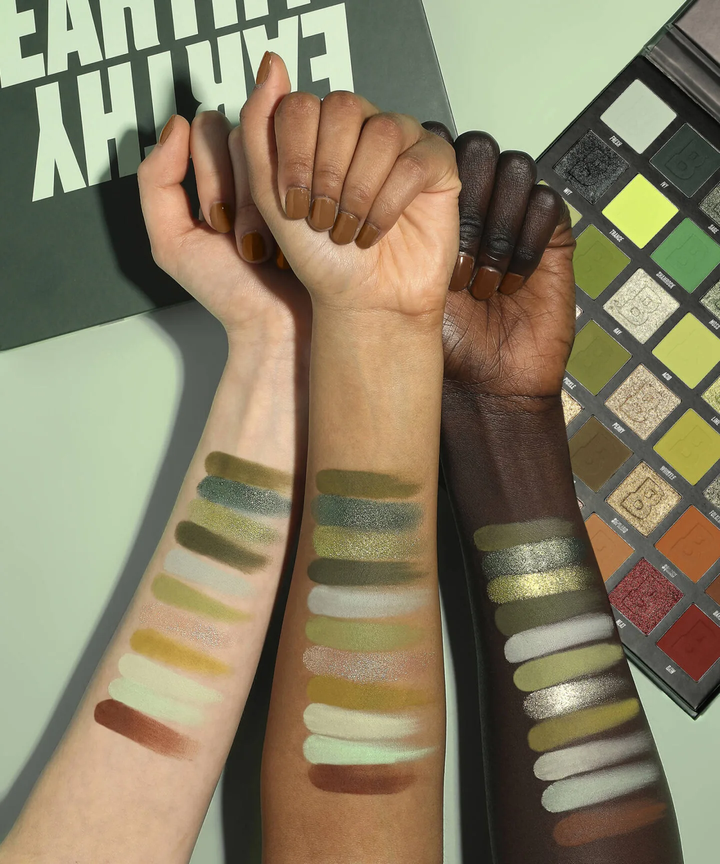 By Beauty Bay Earthy Eyeshadow Palettes
