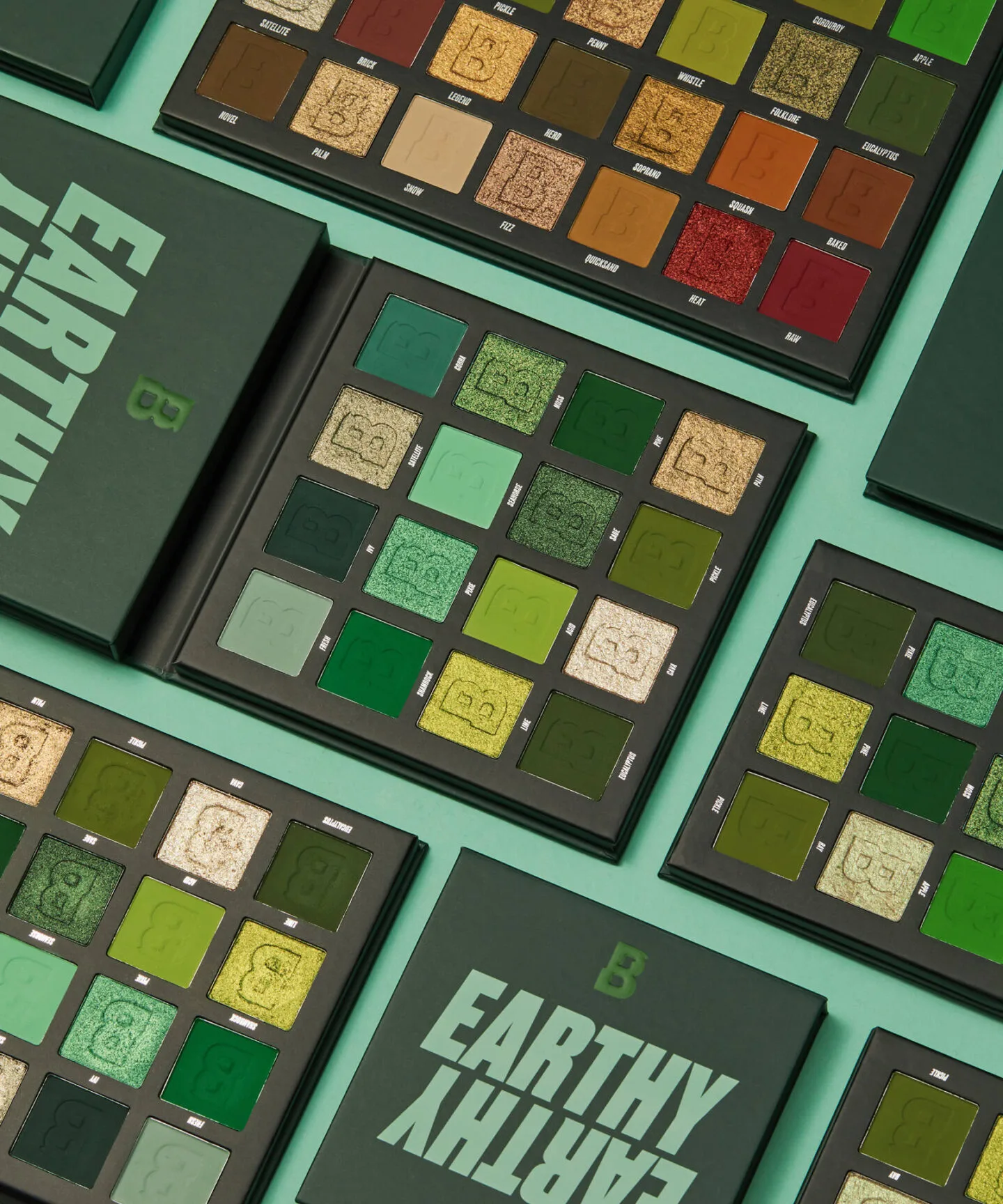 By Beauty Bay Earthy Eyeshadow Palettes