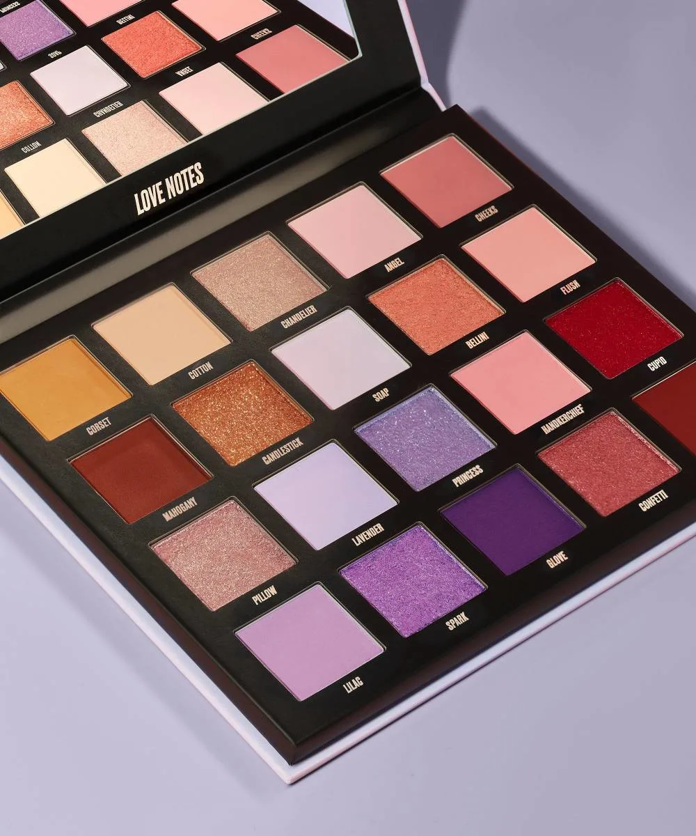 Beauty Bay Loves Notes Eyeshadow Palette