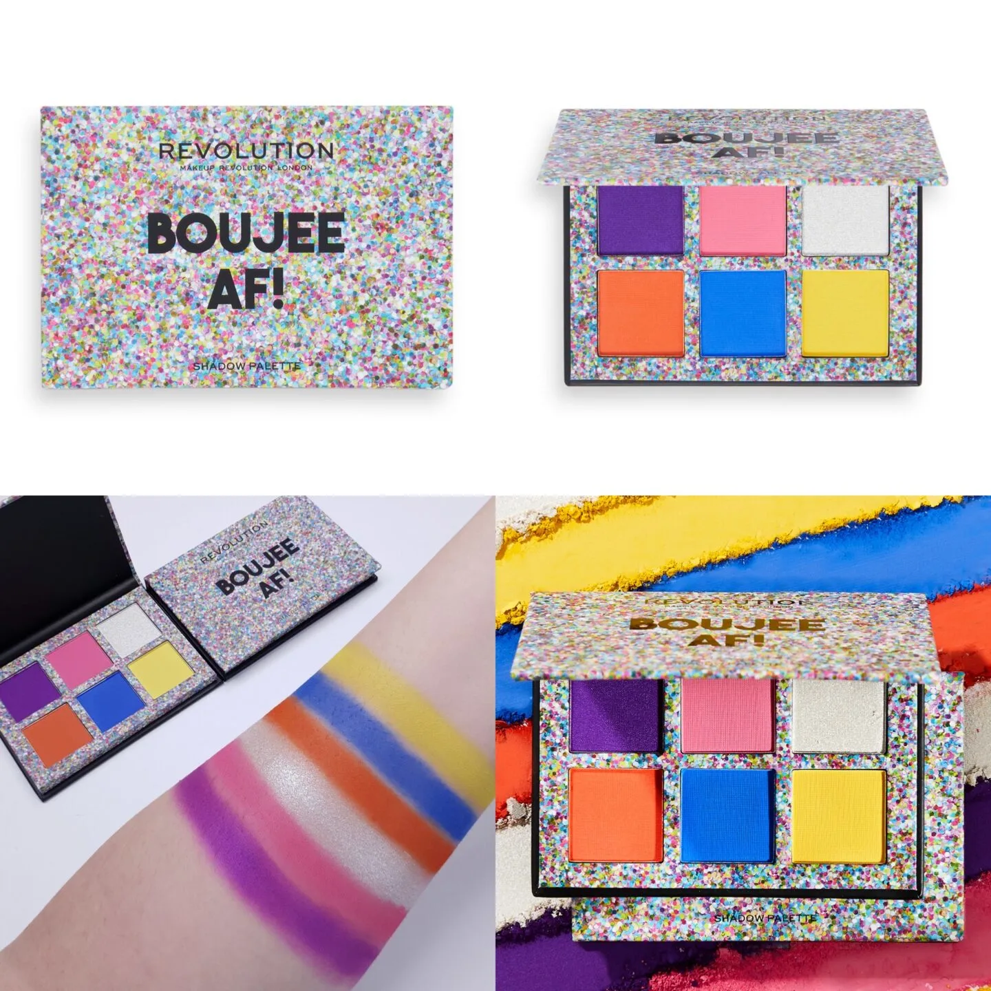 Revolution Power Eyeshadow Palette Collection
