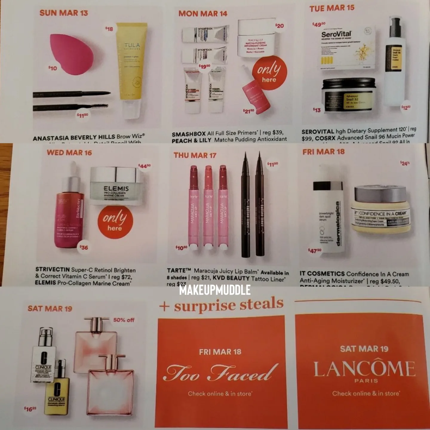 ULTA 21 Days of Beauty Ultimate Shopping Guide | March 2022