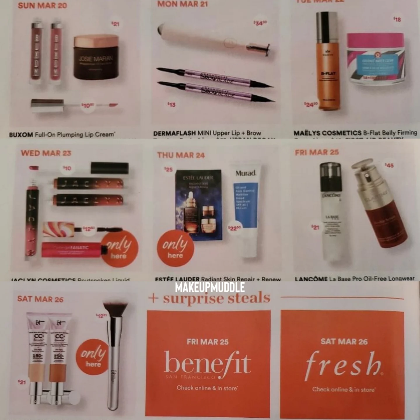 ULTA 21 Days of Beauty Ultimate Shopping Guide | March 2022