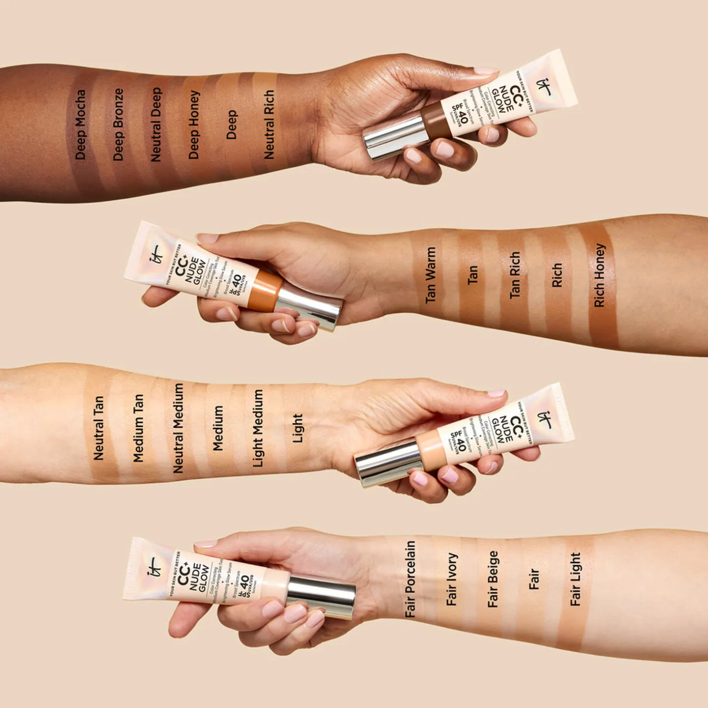 IT Cosmetics CC+ Nude Glow Skin Tint