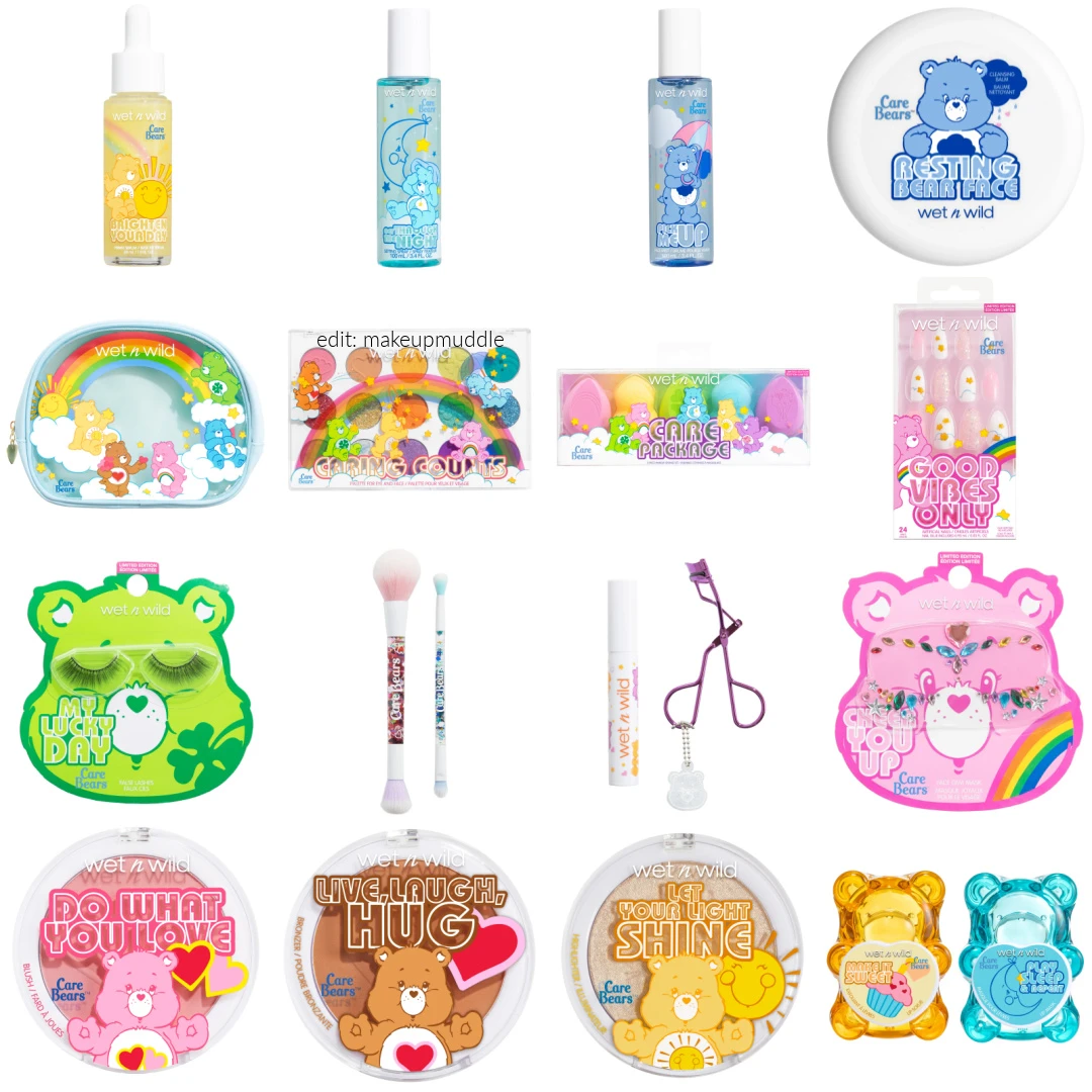 Wet n Wild x Care Bears Collaboration Reveal!