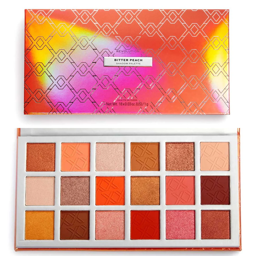 XX Revolution Mint Master + Bitter Peach LuXX Shadow Palettes