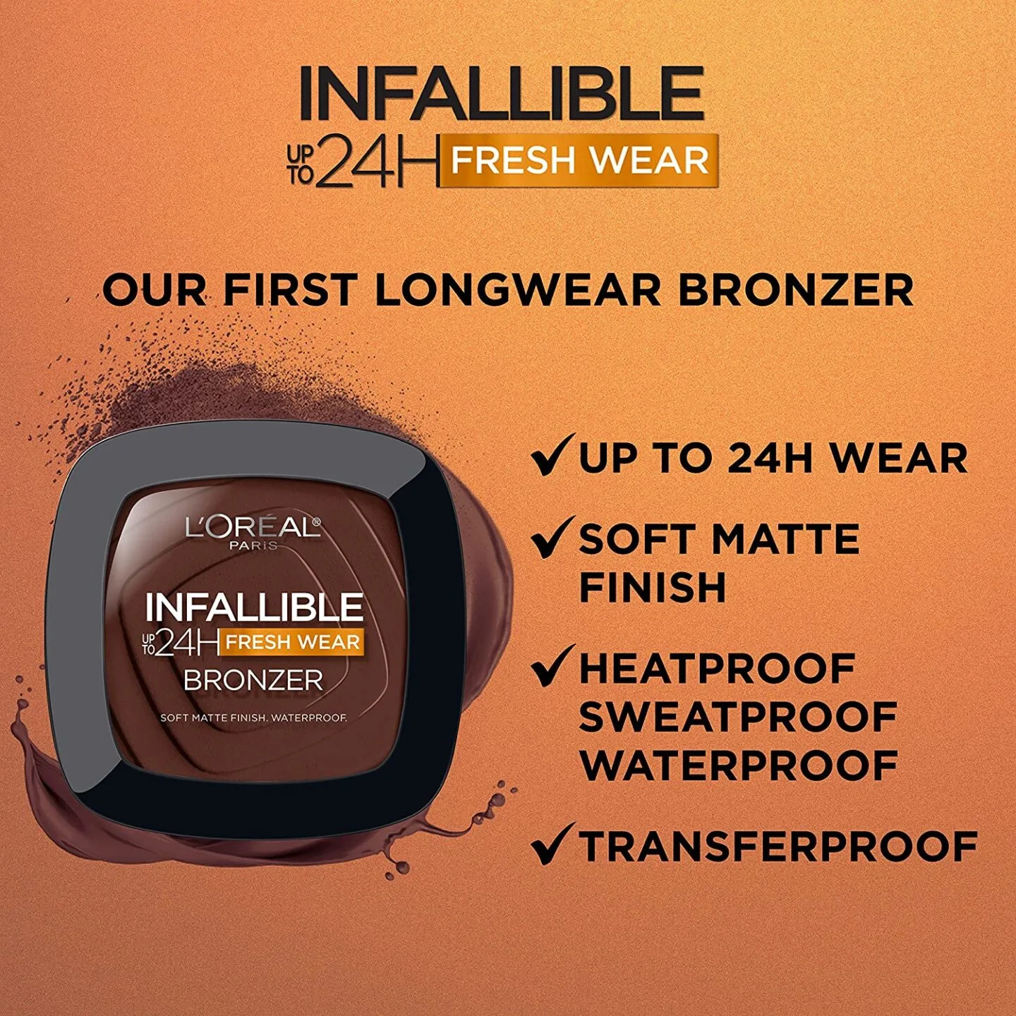 L'Oreal Infallible 24H Fresh Wear Soft Matte Bronzer