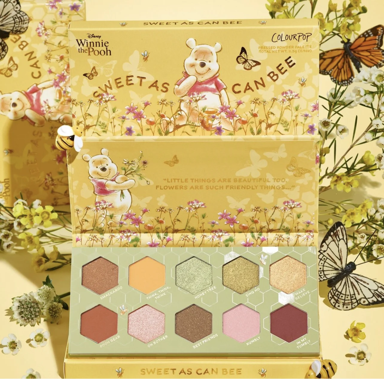 ColourPop x Disney Winnie The Pooh Collaboration