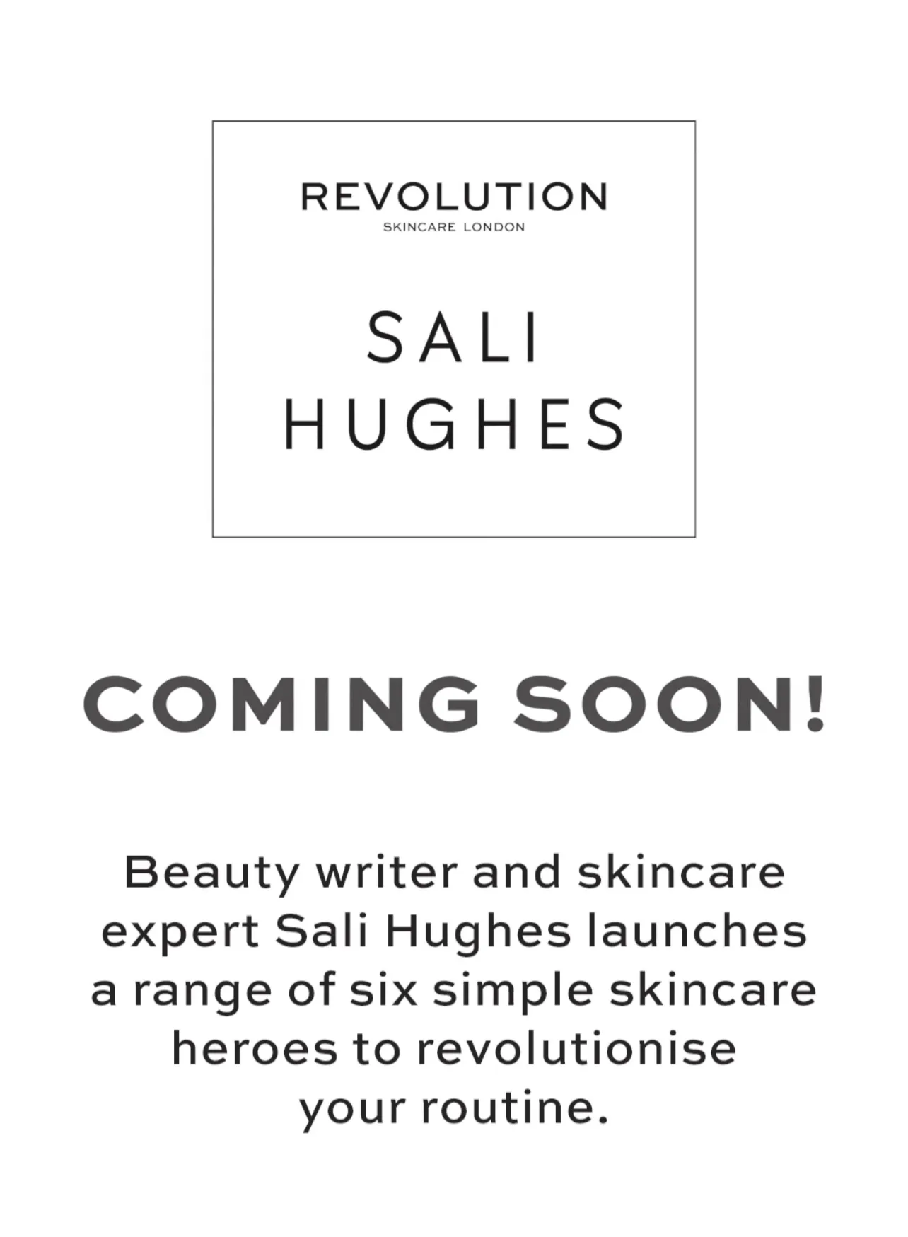 Revolution Skincare x Sali Hughes Collaboration