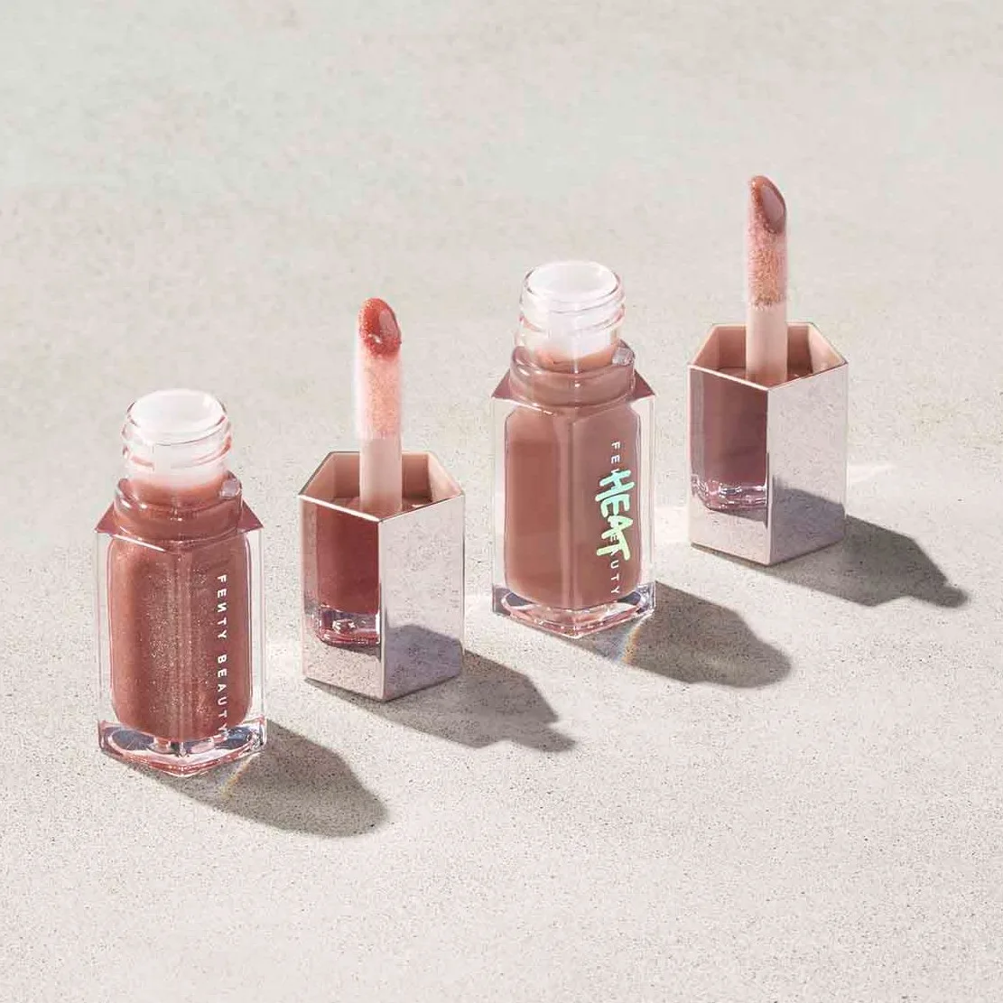 Fenty Beauty OG + Heat Mini Gloss Bomb Duo Set