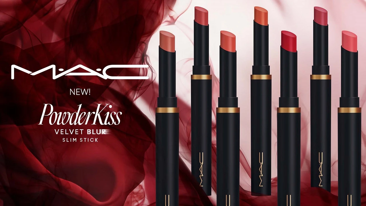 MAC Powder Kiss Velvet Blur Slim Stick Lipsticks