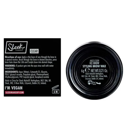 Віск для брів Sleek MakeUP Ice Brow Styling