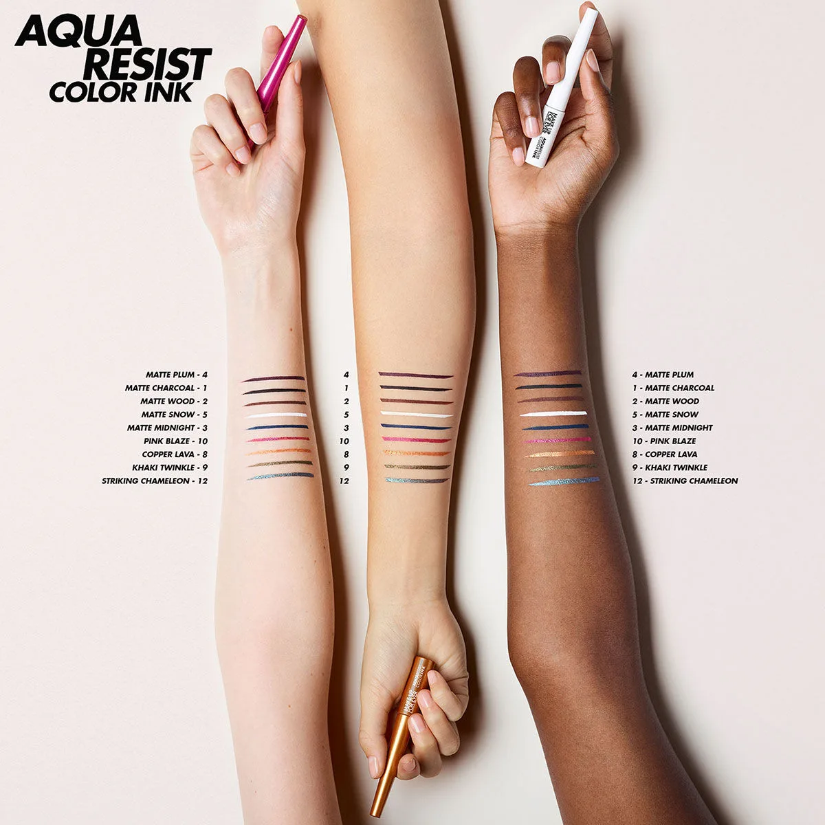 Make Up For Ever Aqua Resist Color Ink Liquid Eyeliner