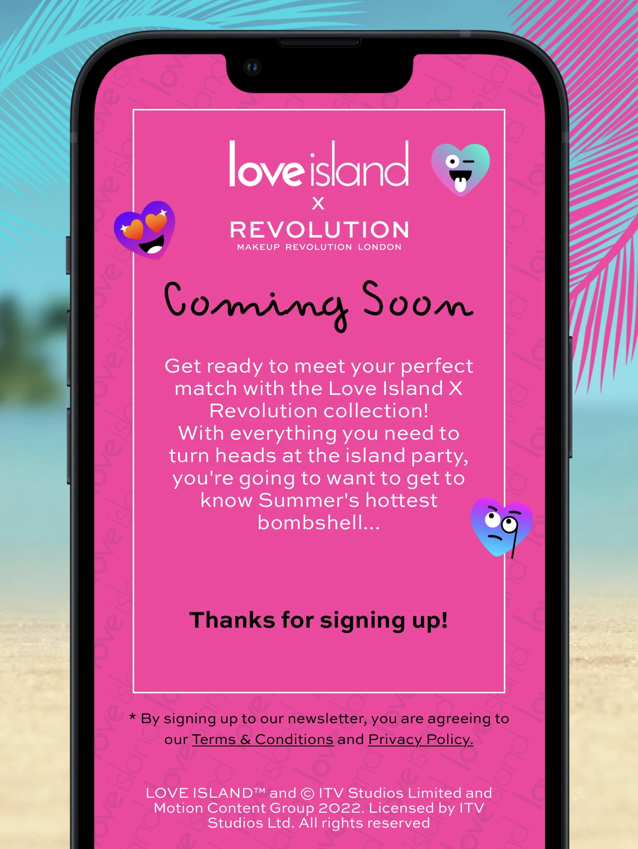Revolution x Love Island Collaboration