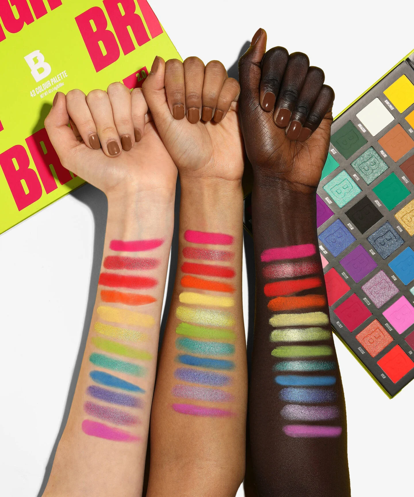 By Beauty Bay Bright 2.0 Colour Palettes
