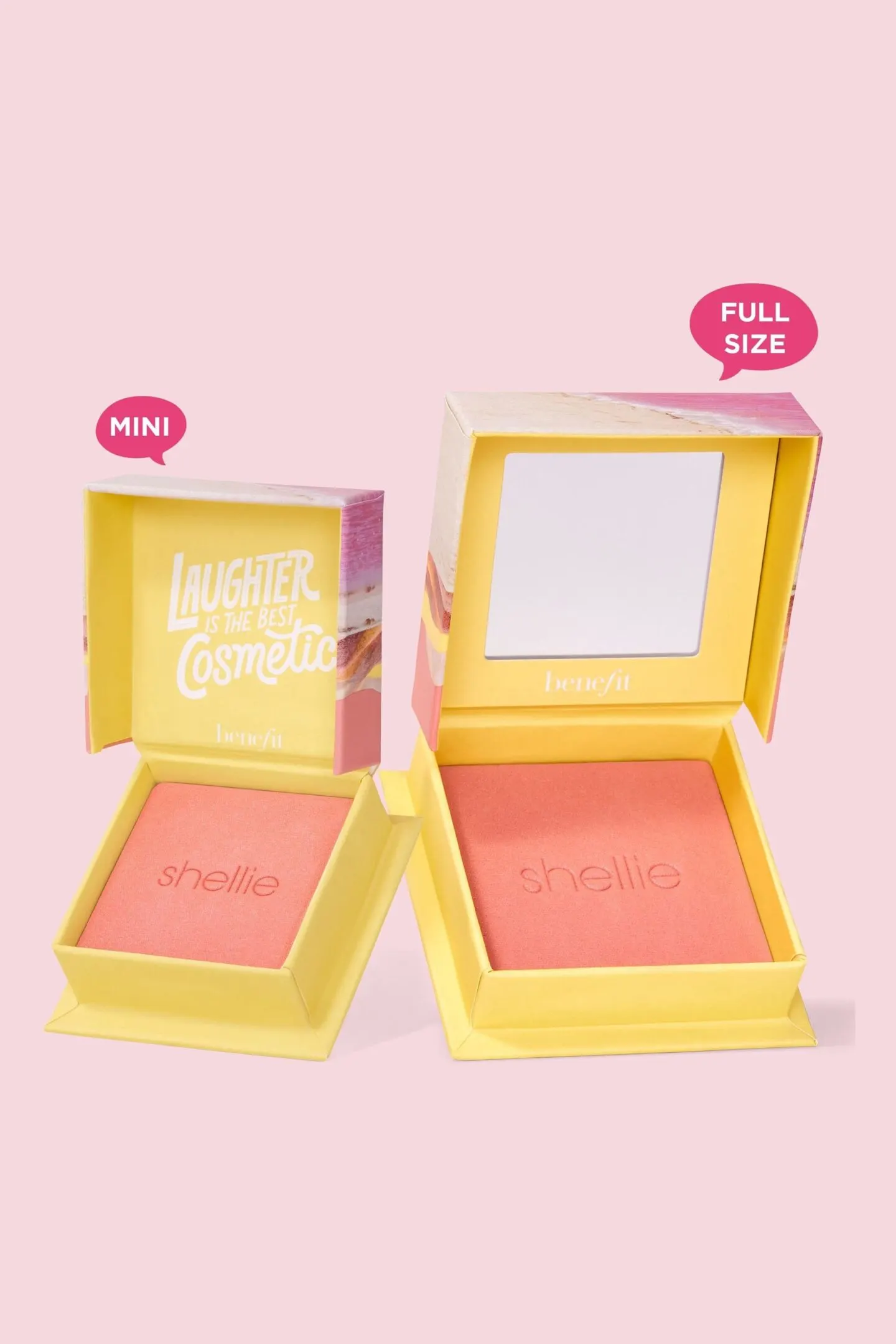 Benefit Shellie Warm Seashell Pink Blush