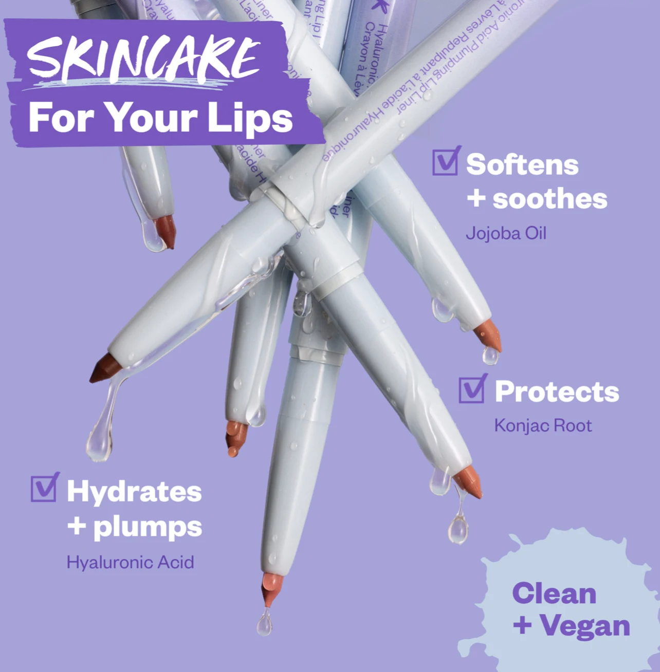 Kosas Hotliner Hyaluronic Acid Contouring Lip Liners