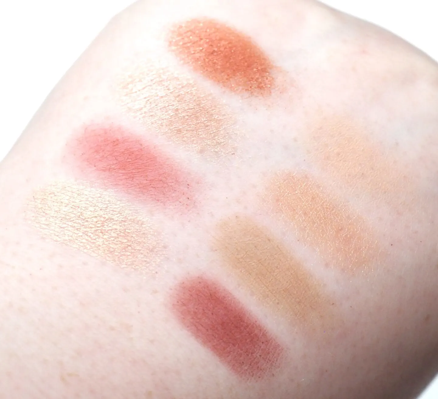 I Heart Revolution Hazelnut Cream Shadow Palette Review Swatches