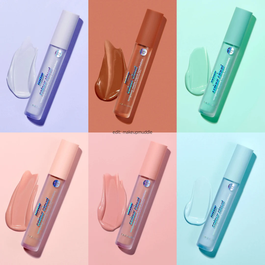 Lottie London Colour Cloud Matte Liquid Eyeshadows