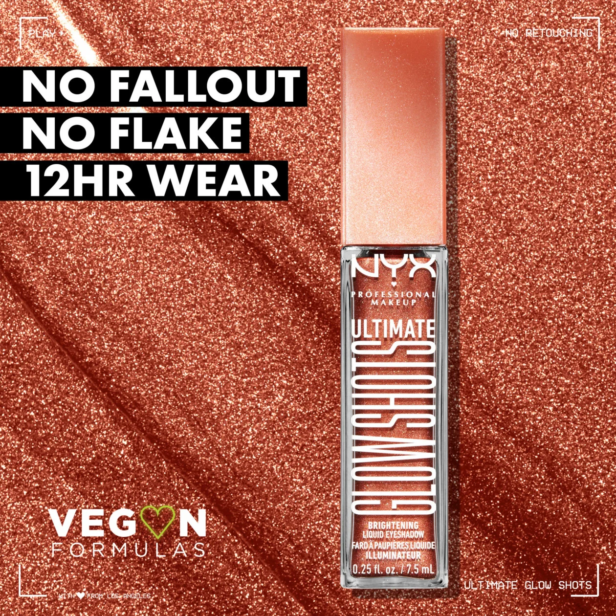 NYX Ultimate Glow Shots Brightening Liquid Eyeshadows [Shades, Claims + More]