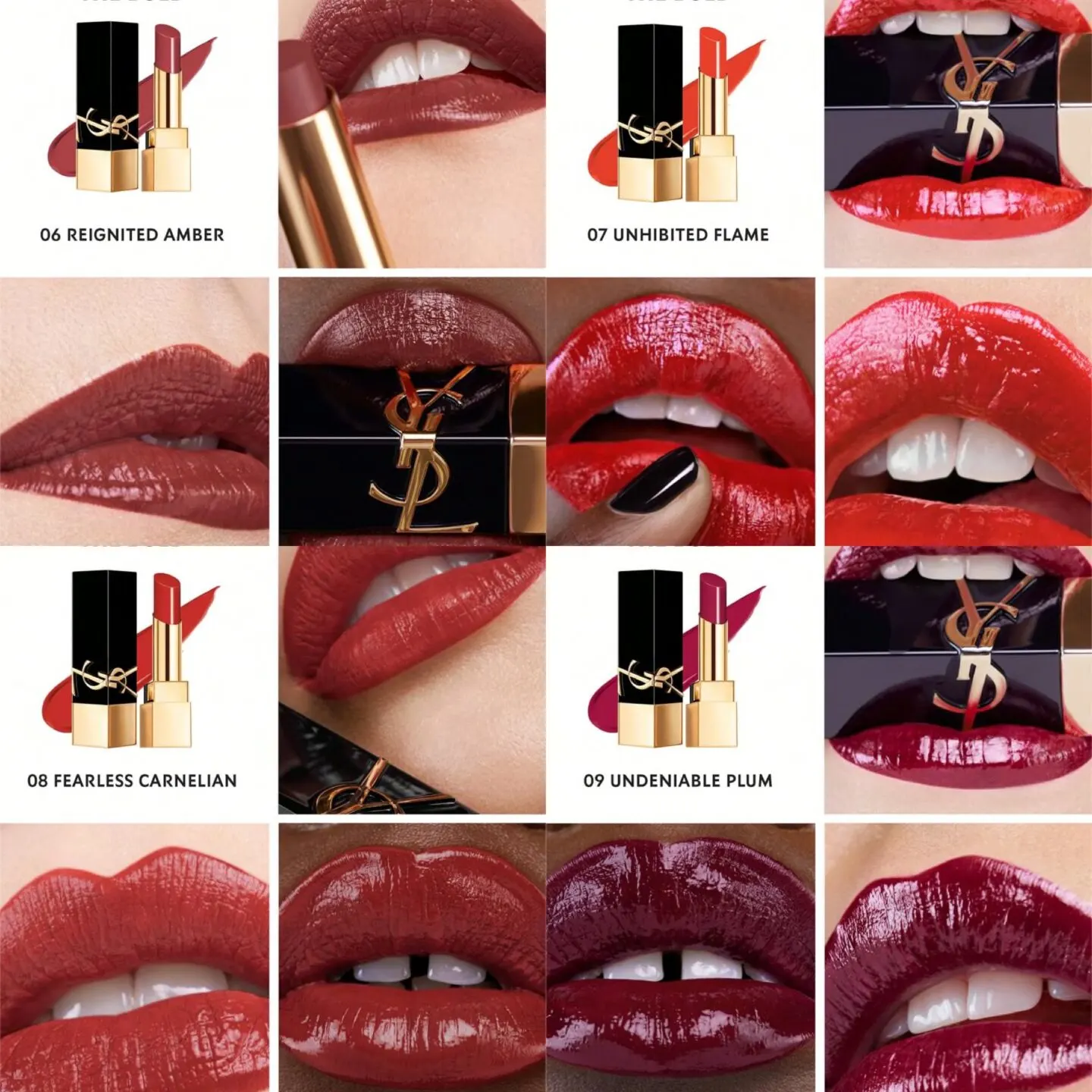 YSL The Bold High Pigment Lipstick Collection [Swatches, Claims + More]