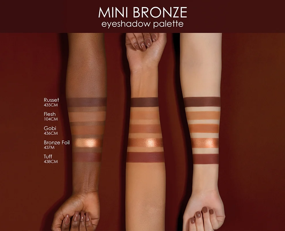 Natasha Denona Mini Bronze Eyeshadow Palette [Swatches]