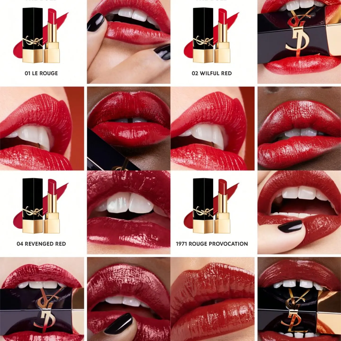 YSL The Bold High Pigment Lipstick Collection [Swatches, Claims + More]