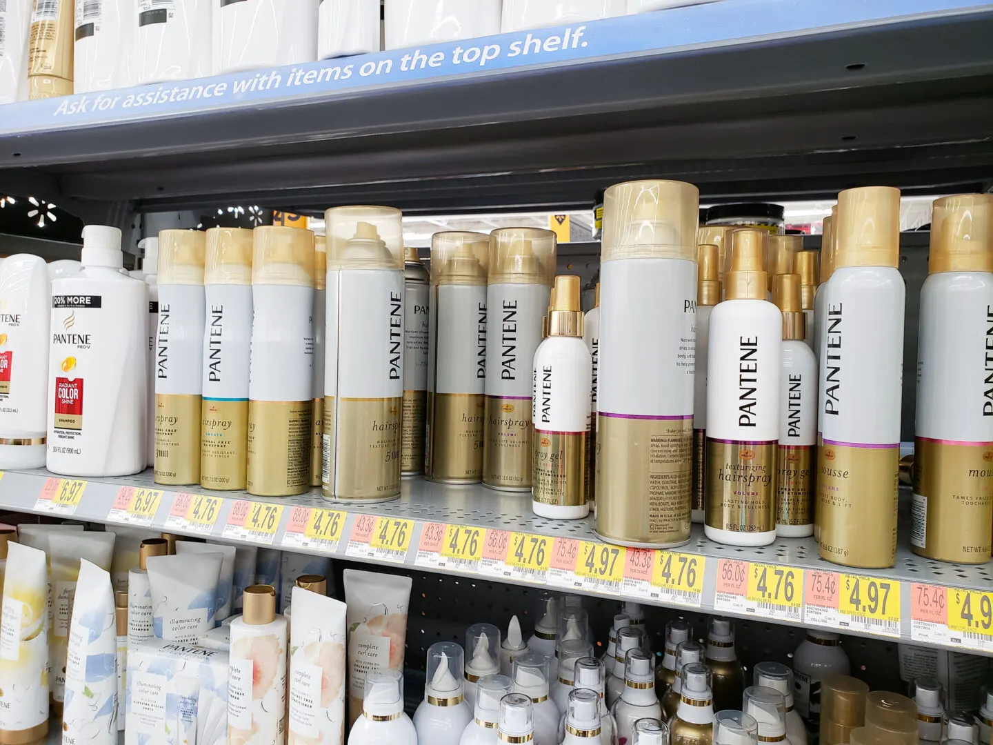 Do Pantene products strip color from the hair?