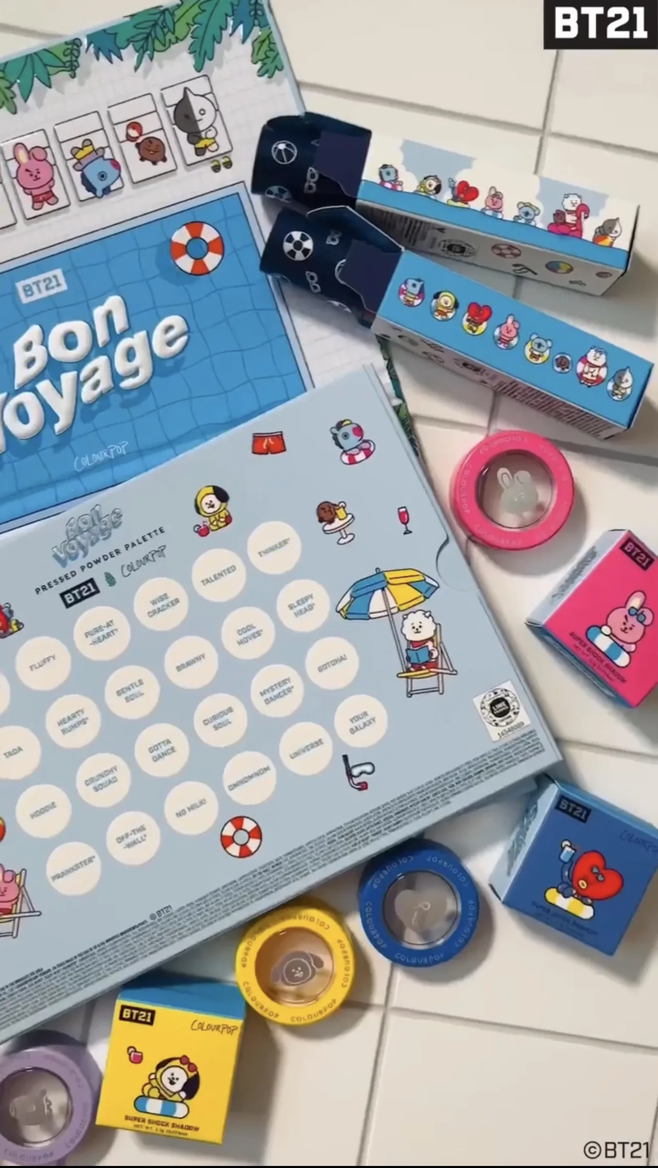 ColourPop x BT21 Collaboration Reveal!