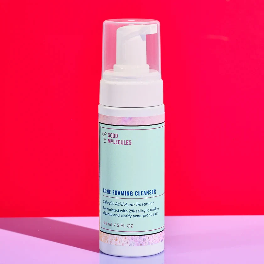 Image of the Good Molecules Acne Cleanser bottle