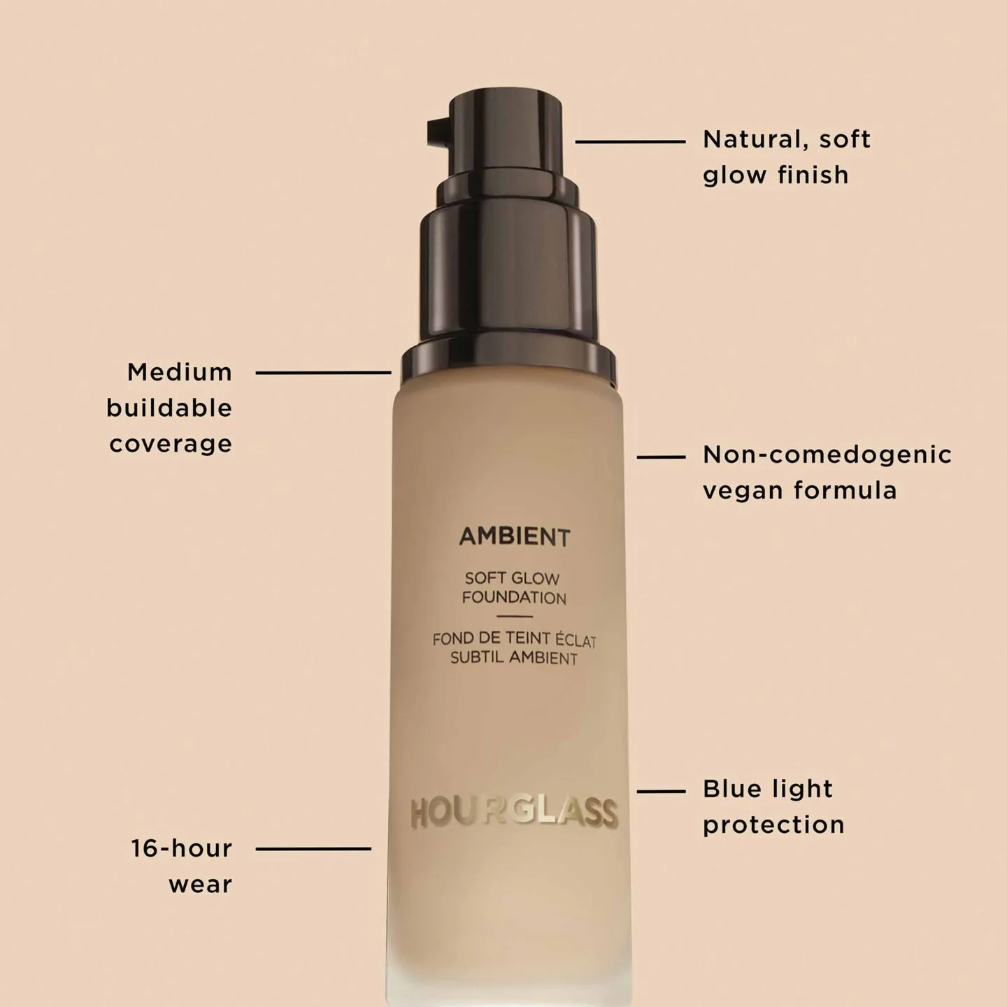 Hourglass Ambient Soft Glow Foundation [Shades, Claims + More]