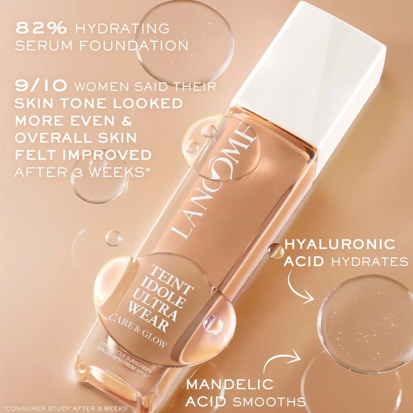 Lancome Teint Idole Ultra Wear Care & Glow Foundation