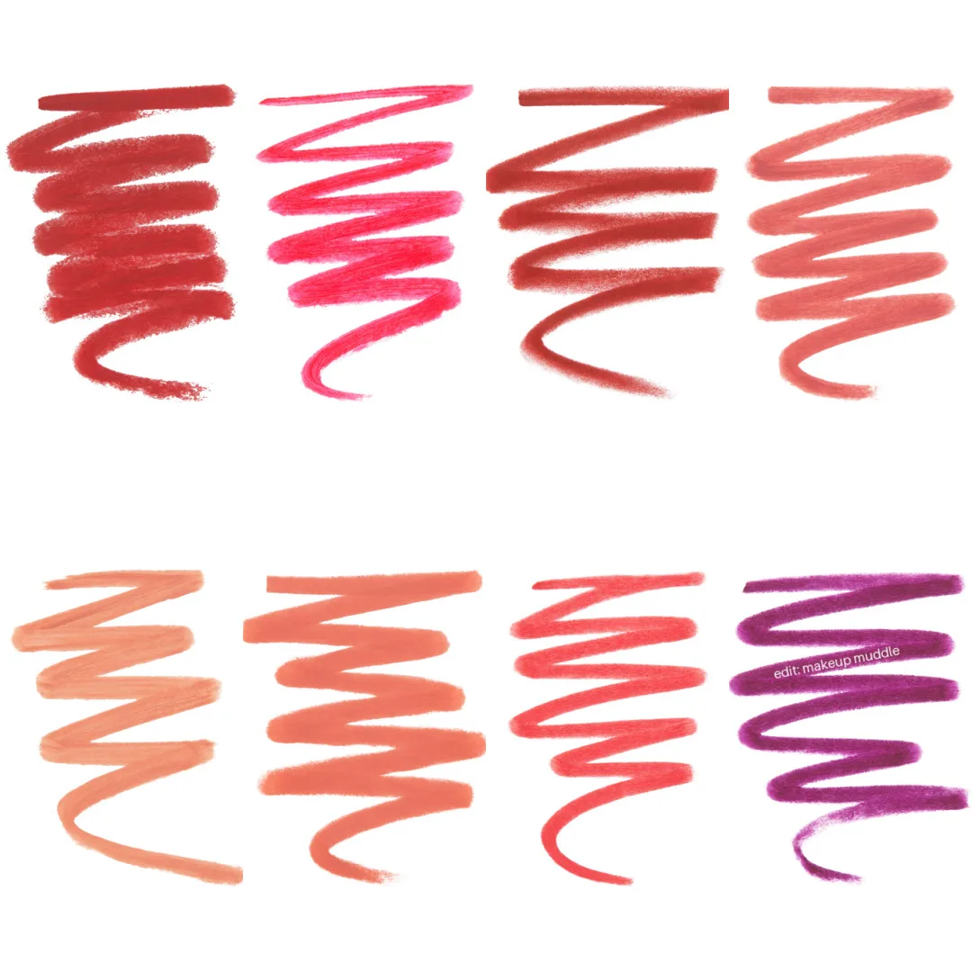 Stila Stay All Day Matte Lip Liners [Swatches, Benefits + More] 8 Shades