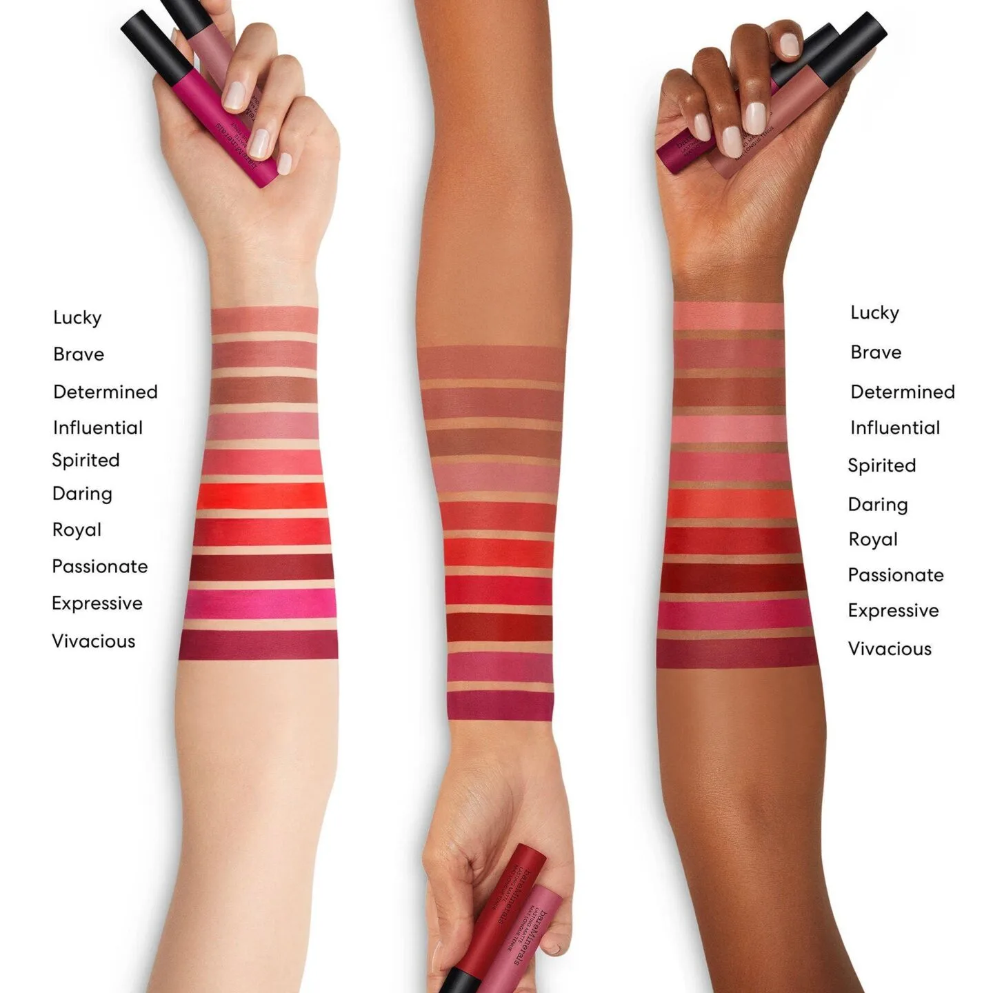 bareMinerals Lasting Matte Liquid Lipstick Collection