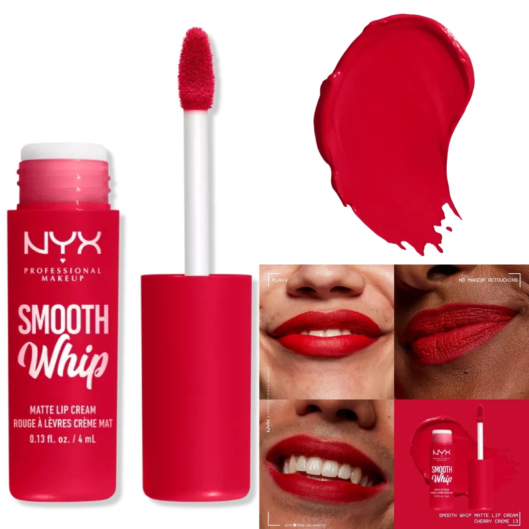 NYX Smooth Whip Matte Lip Creams [Swatches, Claims + More]