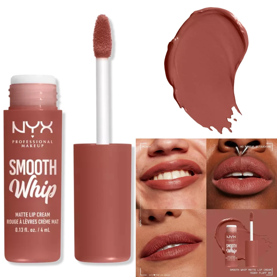 NYX Smooth Whip Matte Lip Creams [Swatches, Claims + More]