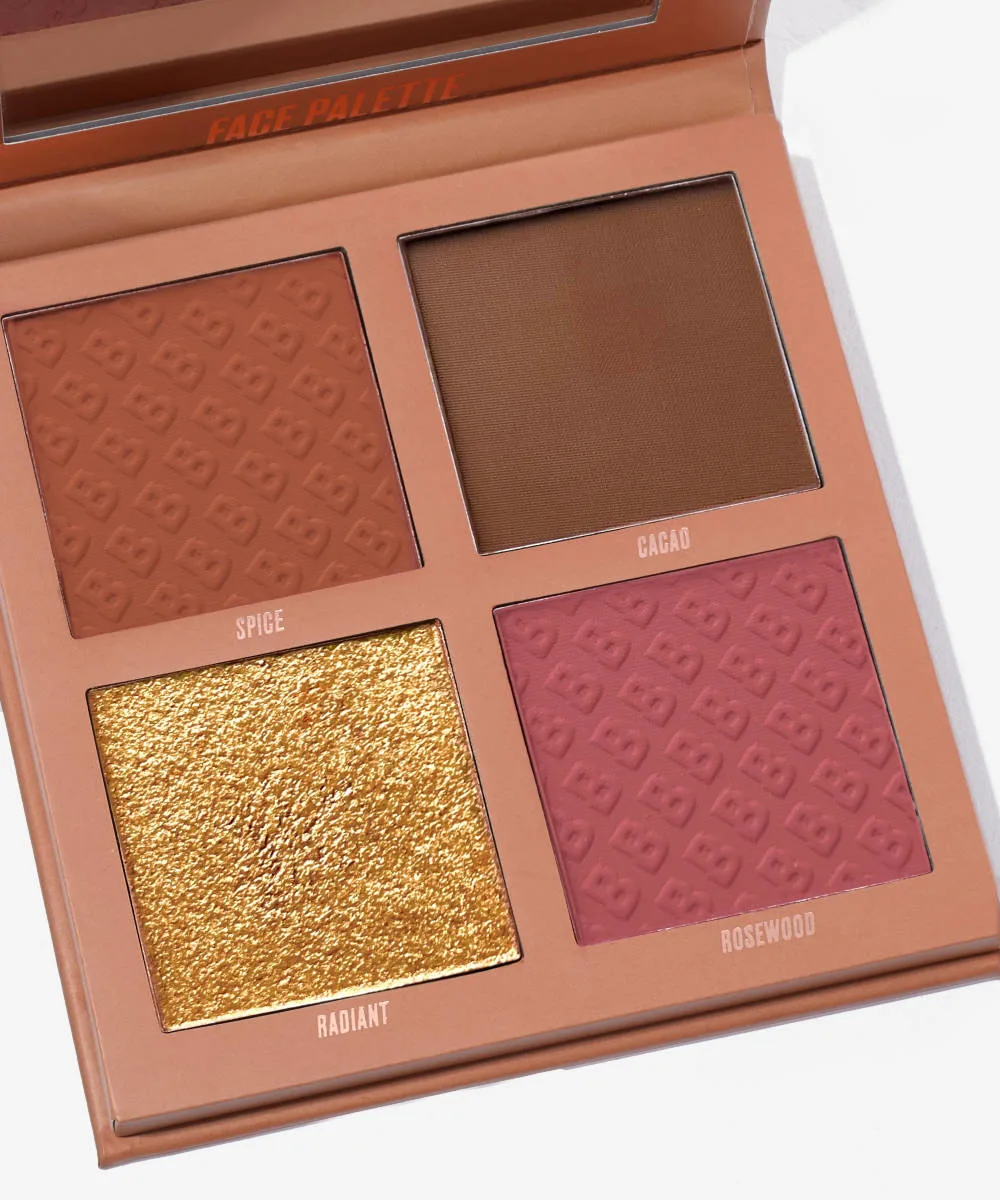 Beauty Bay Bronze Blush Glow Face Palettes [Swatches]