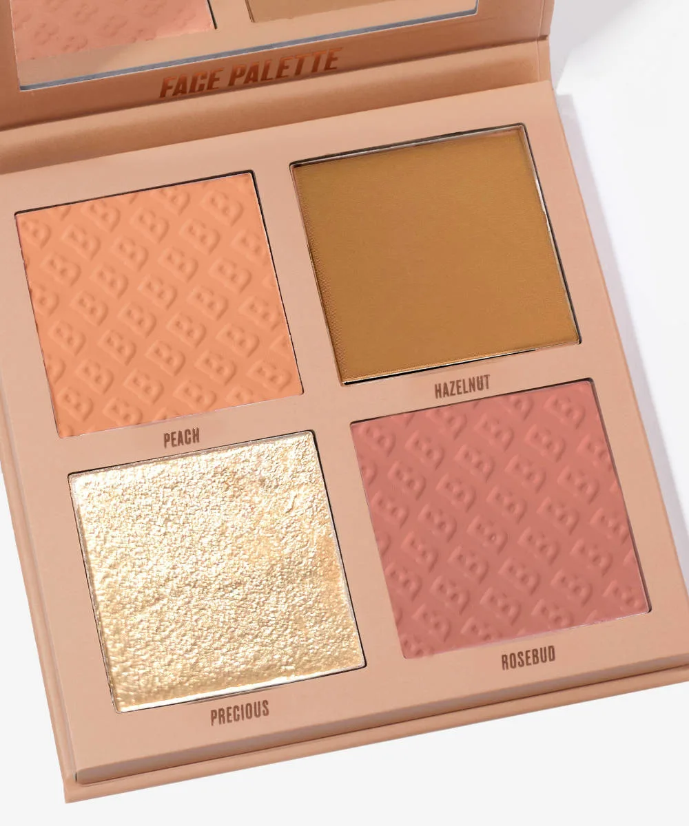 Beauty Bay Bronze Blush Glow Face Palettes [Swatches]