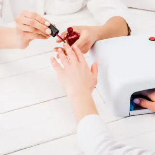 What's the difference between a gel polish manicure and having gel nails applied to your natural nails?