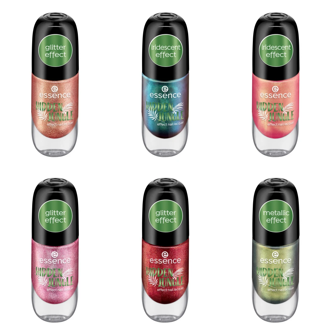 Essence Hidden Jungle Nail Polish Collection