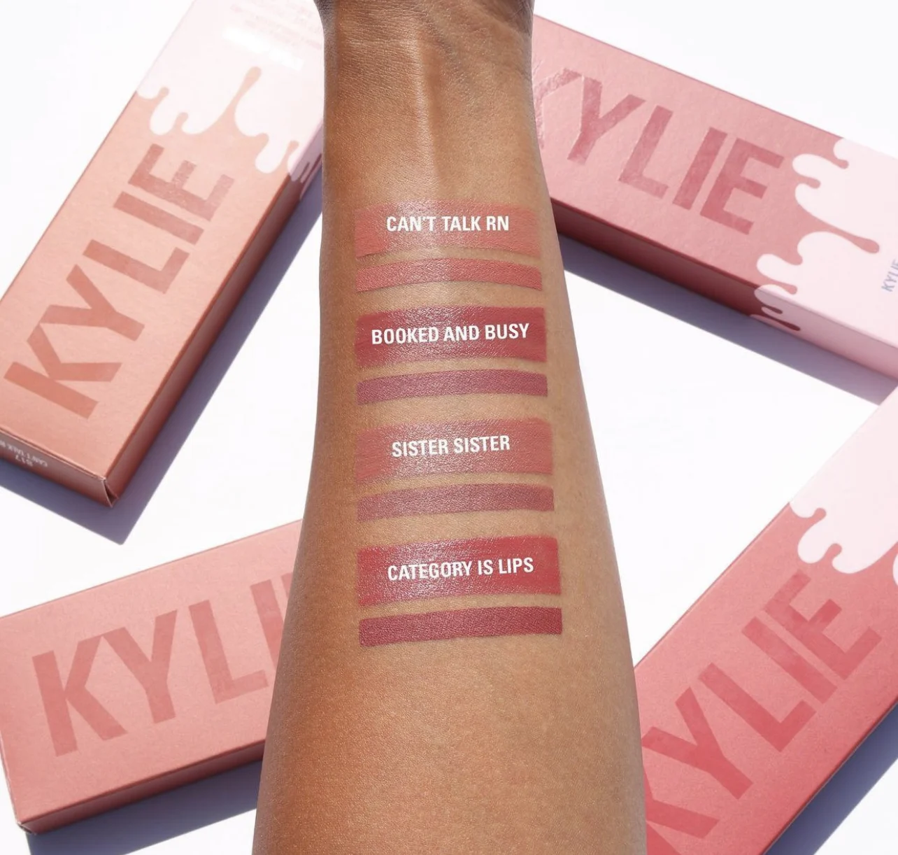 Kylie Cosmetics Lip Blush Lip Kits [Swatches]