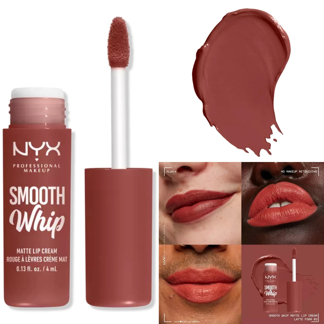 NYX Smooth Whip Matte Lip Creams [Swatches, Claims + More]